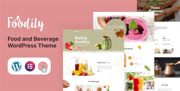 Foodily WordPress Theme by Thememx