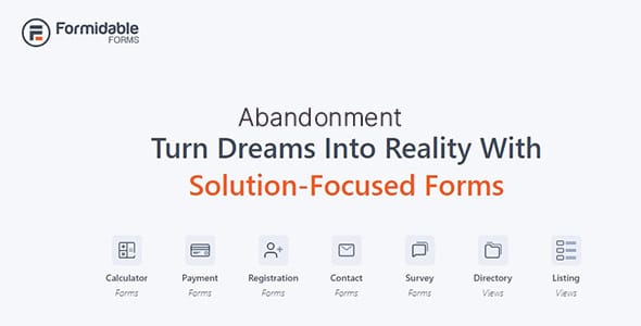 Formidable Abandonment for WordPress