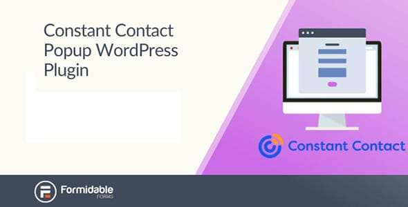 Formidable Constant Contact for WordPress