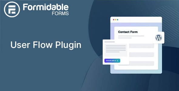 Formidable User Flow for WordPress