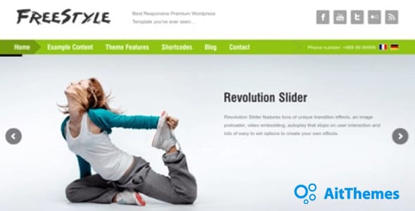 Freestyle WordPress Theme by AitThemes