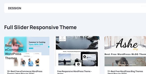 Full Slider Responsive WordPress Theme by Marios Lublinski