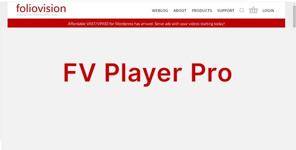 FV Player Pro for WordPress