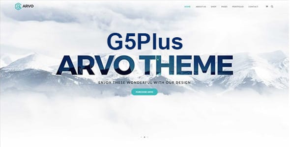 Arvo A Clever and Flexible Multipurpose WordPress Theme