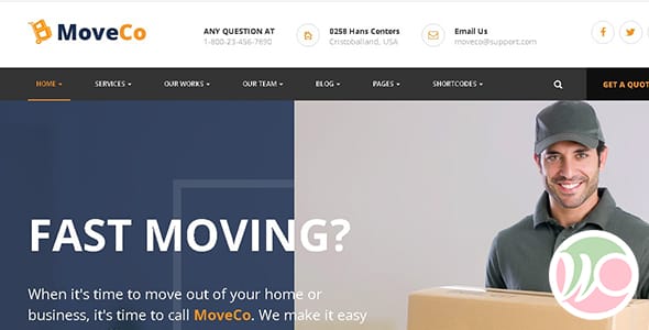 G5Plus MoveCo WordPress Theme by G5plus