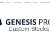 Genesis Custom Blocks Pro for WordPress