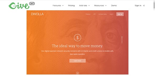 Give Dwolla Gateway for WordPress