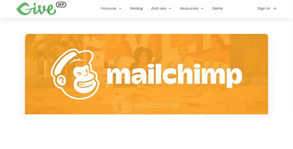 Give MailChimp for WordPress