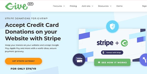Give Stripe Gateway for WordPress