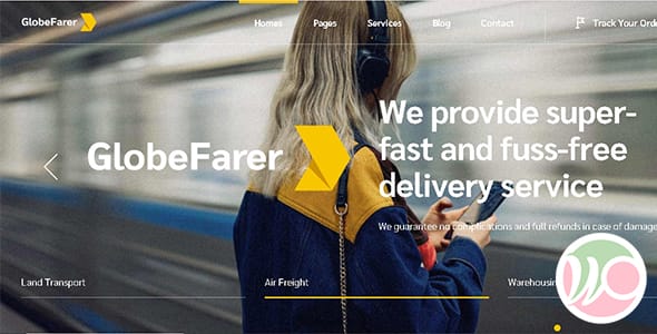 GlobeFarer Transportation and Logistics Theme