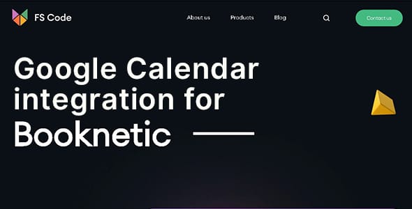 Google Calendar integration Booknetic for WordPress