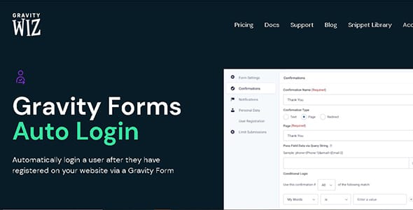 GP Auto Login for WordPress