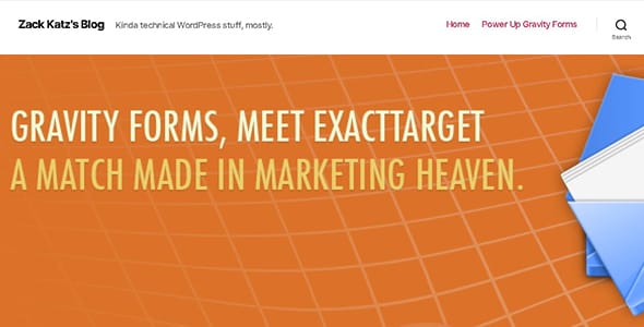 Gravity Forms ExactTarget Add On for WordPress