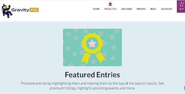 GravityView Featured Entries Extension for WordPress