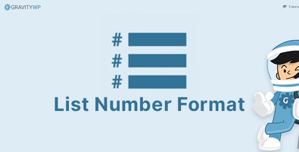 GravityWP List Number Format for WordPress