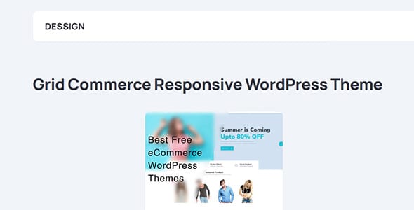 Grid Commerce Responsive WordPress Theme by Marios Lublinski
