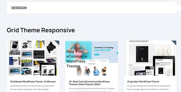 Grid Responsive WordPress Theme by Marios Lublinski