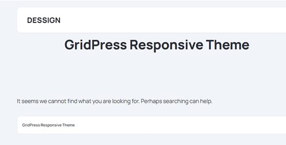 GridPress Responsive WordPress Theme by Marios Lublinski