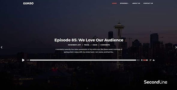 Gumbo WordPress Theme by SecondLineThemes