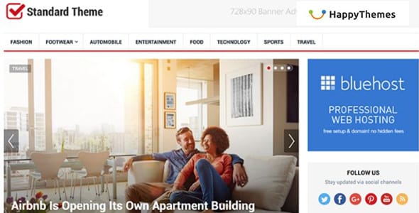 HappyThemes Standard Pro for WordPress