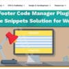 Header Footer Code Manager Pro for WordPress