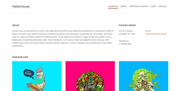 Hellomouse WordPress Theme by CSSIgniter