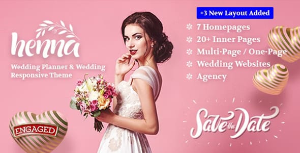Henna WordPress Theme by Freevision