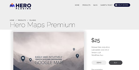 Hero Maps Premium for WordPress