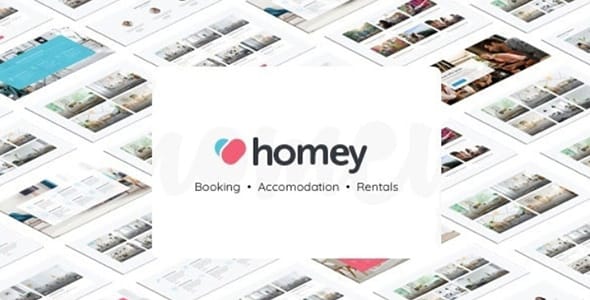 Homey Booking and Rentals WordPress Theme