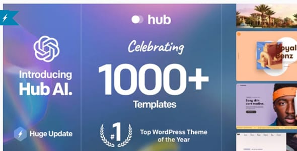 Hub Responsive Multi Purpose WordPress Theme