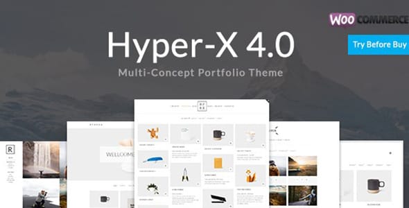 HyperX Responsive Wordpress Portfolio Theme