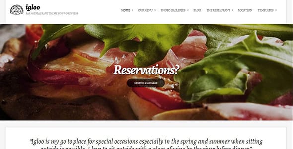 Igloo WordPress Theme by CSSIgniter