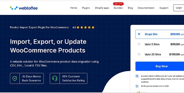 Import Export Wrapper for WooCommerce