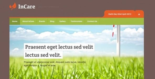 InCare WordPress Theme by Themeskingdom