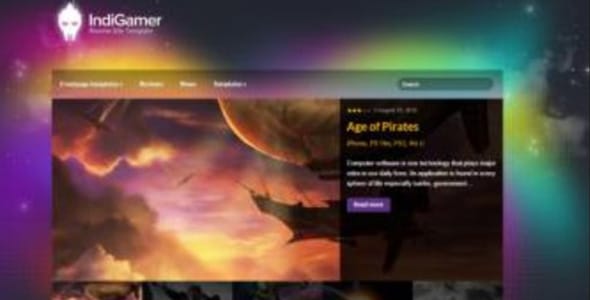 IndiGamer WordPress Theme by CSSIgniter