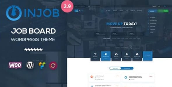 Injob WordPress Theme by Inwavethemes