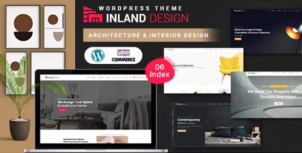 Inland Architecture and Interior Design Elementor Theme With AI Content Generator