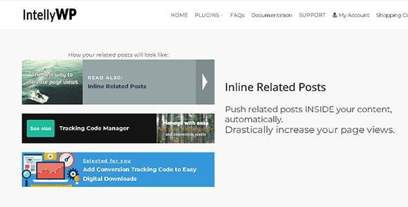 Inline Related Posts PRO for WordPress