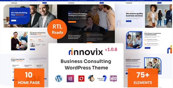 Innovix Business Consulting WordPress Theme