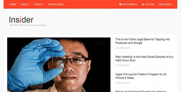 Insider WordPress Theme by Theme Junkie