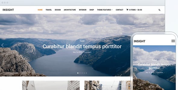 Insight Multipurpose Magazine WordPress Theme