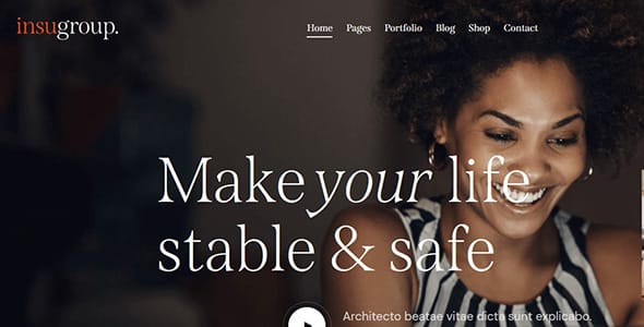 InsuGroup WordPress Insurance and Finance Theme by AxiomThemes
