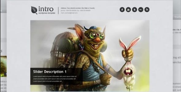 Intro WordPress Theme by AitThemes