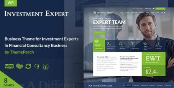 Investment Corporate Business and Finance WordPress Theme