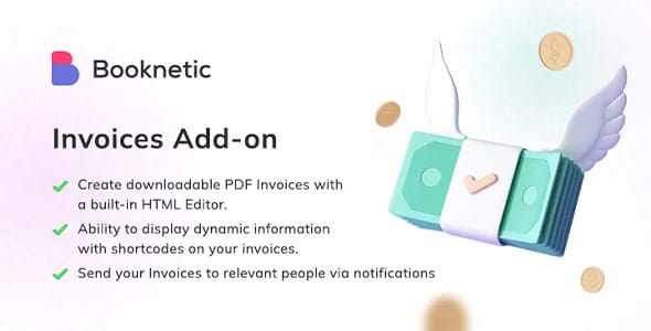 Invoices for Booknetic for WordPress
