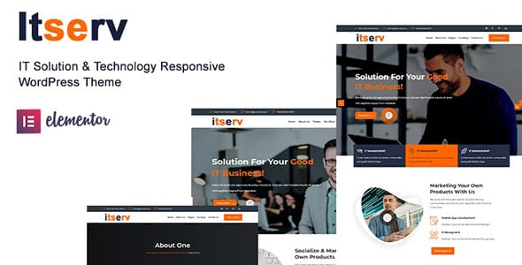Itserv WordPress Theme by Themebuzz
