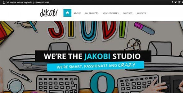 Jakobi Premium WordPress Themes for WordPress