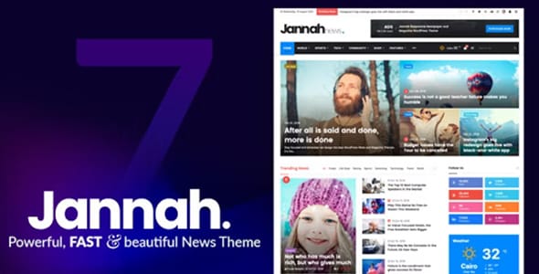 Jannah Newspaper Magazine News BuddyPress WordPress Theme