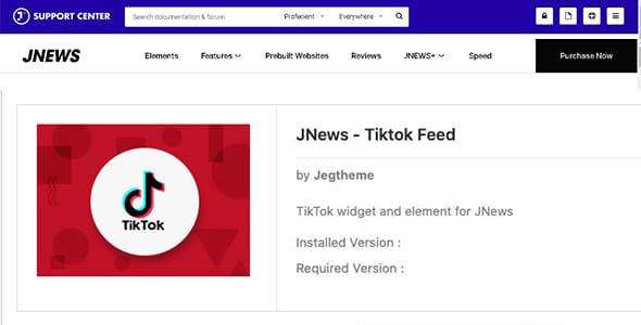 JNews Tiktok Feed for WordPress