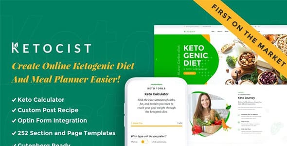 Ketocist WordPress Theme by deTheme